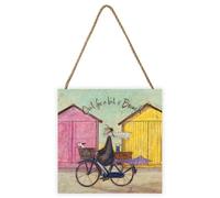 Sam Toft Out For A Bit O Brunch Wood Plaque Multicoloured (One Size)