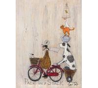 Sam Toft (Pack in a Stack) 30 x 40cm Canvas