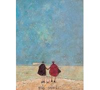 Sam Toft WDC100016 "Big Skies" Canvas Print, Multi-Colour, 60 x 80 cm