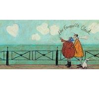 Sam Toft (Her Favourite Cloud II) 30 x 60 x 4cm Canvas Print