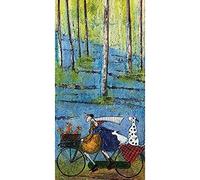 Sam Toft WDC91105 Spring Canvas Print, Multi Coloured, 30 x 60cm
