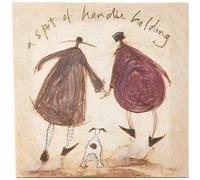 Sam Toft WDC91201 "A Spot Of Handie Holding" Canvas Print, Cotton, Multi-Colour, 3.20 x 30.00 x 30.00 cm