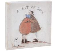 Sam Toft WDC91670 (A Bit of Love) 30 x 30cm Canvas