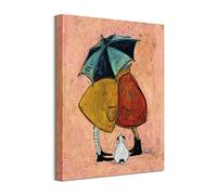 Sam Toft WDC94115 "A Sneaky One" Canvas Print, Cotton, Multi-Colour, 3.20 x 40.00 x 50.00 cm