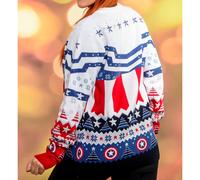 Sam Wilson Captain America Christmas Jumper - M