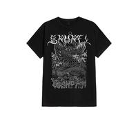 Samael - Worship Him - T-Shirt - black - XL - 100% Cotton,Jersey XL