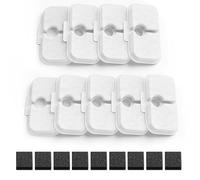 SAMANIJA 9- Pack Cat Fountain Filter Replacement with Pre-Filter Sponges, Compatible with PETLIBRO 2.5L/84oz Cat Water Fountain PLWF005/PLWF115