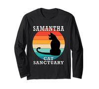 Samantha Cat Sanctuary Group Family Reunion Name Long Sleeve T-Shirt