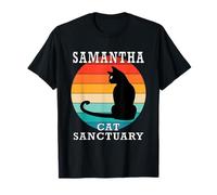 Samantha Cat Sanctuary Group Family Reunion Name T-Shirt