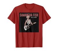 Samantha Fish - Kill Or Be Kind T-Shirt, Men, Cranberry Red, Small