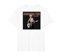 Samantha Fish - Kill Or Be Kind T-Shirt, Men's Big and Tall, White, 2X Tall