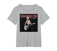 Samantha Fish - Kill Or Be Kind T-Shirt, Women's Plus, Heather Grey, 2X