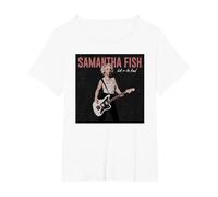 Samantha Fish - Kill Or Be Kind T-Shirt, Women's Plus, White, 2X