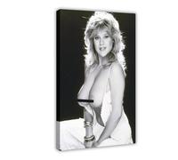 Samantha Fox 0211 Canvas Poster Wall Art Decor Print Picture Paintings for Living Room Bedroom Decoration Frame-style 12x18inch(30x45cm)