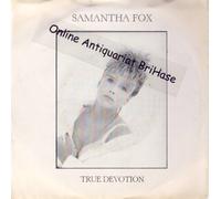 Samantha Fox - True devotion (1987) / Vinyl single [Vinyl-Single 7'']