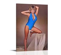 Samantha FoxPoster for Bedroom Aesthetic Canvas Wall Art Living Room Painting Picture Print Modern Family Decor Artist Bathroom LandscapeFrame-style12x18inch(30x45cm)