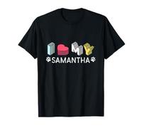 Samantha Personalized Dog Name Samantha Pet Lover T-Shirt