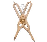 Samara Nautical 6-Inch Solid Brass Proportional Divider - Professional Drafting Tool