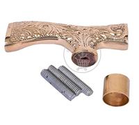 Samara Nautical Walking Stick Handle Handmade Walking Stick Canes Metal Knob Shape Golden Finish Decorative Classic Vintage Style Wooden Cane Accessories