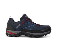 Regatta Men's Waterproof Samaris III Low Walking Shoes Navy Rio Red, Size: UK 6