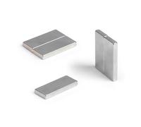 Samarium Cobalt High Temperature Magnet for Motors, Electric Motors, Turbo Machinery and Sensors - 25mm x 10mm x 3mm thick - 3.3kg Pull - Pack of 2