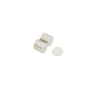 Samarium Cobalt Magnet For Motors, Electric Motors, Turbo Machinery And Sensors - 10mm Dia X 1mm Thick - 0.4Kg Pull - Pack Of 20