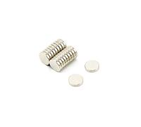 Samarium Cobalt Magnet for Motors, Electric Motors, Turbo Machinery and Sensors - 10mm dia x 2mm thick - 0.8kg Pull - Pack of 20
