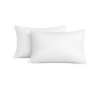 SAMAYISH Bedding & Linen 100% Egyptian Cotton Fitted Sheet 400 Thread Count 35cm Deep Fitted Bed Sheets (White, Pillowcase 2 Pack)
