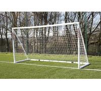 Samba 12x6ft Fold-a-Goal Football Goal - All Weather uPVC Football Goal Posts - Portable Net Foldable Various Sizes
