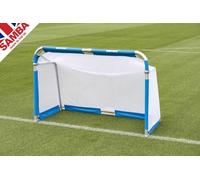 Samba 6x4ft Aluminium Folding Football Goal - Training Portable Mesh Net - Multi Surface Use - 10 Seconds Set Up