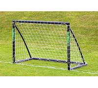Samba 6x4ft Football Goal - Viper Black - All Weather uPVC Football Training Goal Posts - Portable Net Locking System