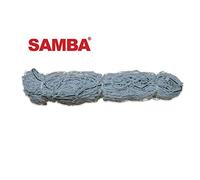 Samba 8' x 6' Football Net - Original Samba Replacement Goal Net (Samba 8' x 6' Match Net with 40 Net Clips)
