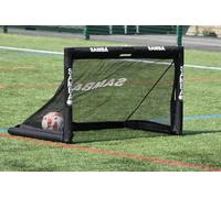 Samba Folding 3v3 Football Goal 4ft x 2.5ft - Black