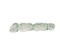 Samba Football Net - Spare Netting for 12x6ft Match Goal Posts - White 2.5mm Twine Thickness - 100mm x 100mm Square