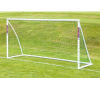 SAMBA garden football goal (choose your size), UK made, premium uPVC locking frame, all weather, extra thick net - 12ft x 6ft