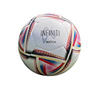 Samba Infiniti Match Football - White/Multi - Size 5-2024 Hybrid Ball Football Teams Schools Colleges