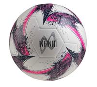 Samba Infiniti Training Ball - Pack of 10 with Storage Bag, Size 4 / White/Pink/Navy