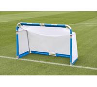 Samba Mesh Football Net - Spare White Netting for 6x4ft Aluminium Folding Goal - Velcro Fastening Around Frame