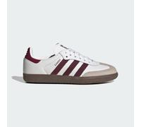 adidas Originals Samba OG Big Kids' Trainers, White Cloud Green Silver Eraser, 5 UK Child