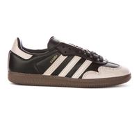 adidas Originals Samba OG Women's Sneakers, Core Black/Wonder Beige/Gold Metallic, 6