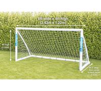 Samba Play 8ft x 6ft Garden Football Goal