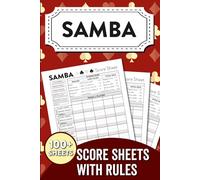 Samba Score Sheets with Rules: Track Scores and Learn the Rules - Perfect for Beginners and Samba Lovers!