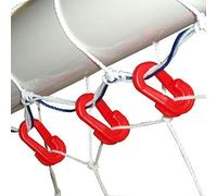 Samba Set of 40 Net Clips (Samba Net Clips - White)