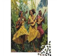 Samba SongPuzzles 1000 Pieces for Adults for Adults 1000 Piece Puzzle Educational Challenge Games Home DecoratioDancing in The Jungle