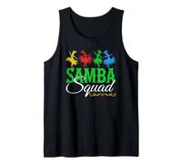 Samba Squad Brazilian Carnival Vibes Brasil Party Tank Top
