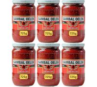 Sambal oelek chilli paste Lucullus - Vegan, no added sugar (6x725g)