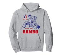 Sambo Wrestling Martial Arts Russia Soviet Union Martial Arts Pullover Hoodie