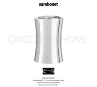 Sambonet - BAMBOO Stainless Steel Mirror - Bottle Holder / Thermal Cooler