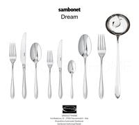 Sambonet - DREAM - Cutlery 75 Pieces For 12 People - Retailer