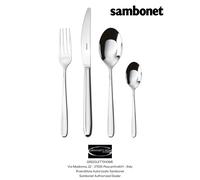 Sambonet - HANNAH Monoblocco - Cutlery Set 4 pieces x 1 person |-20%| Retailer